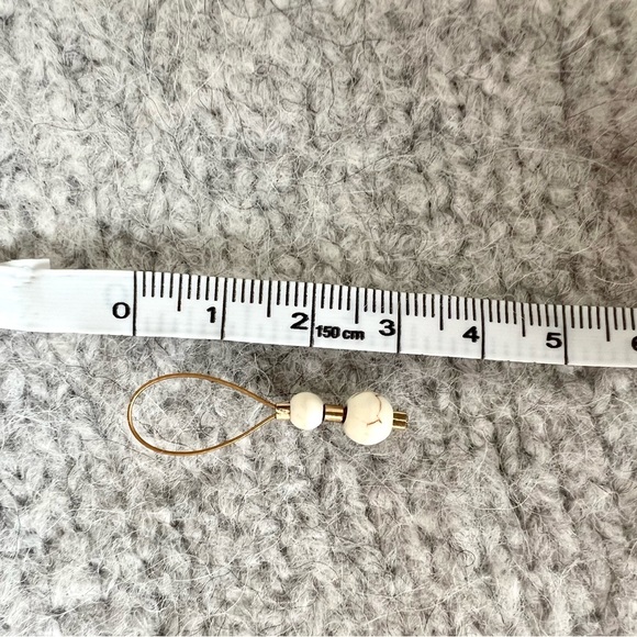 Sunstone crystal Knitting Stitch markers set of 6 - Picture 7 of 7